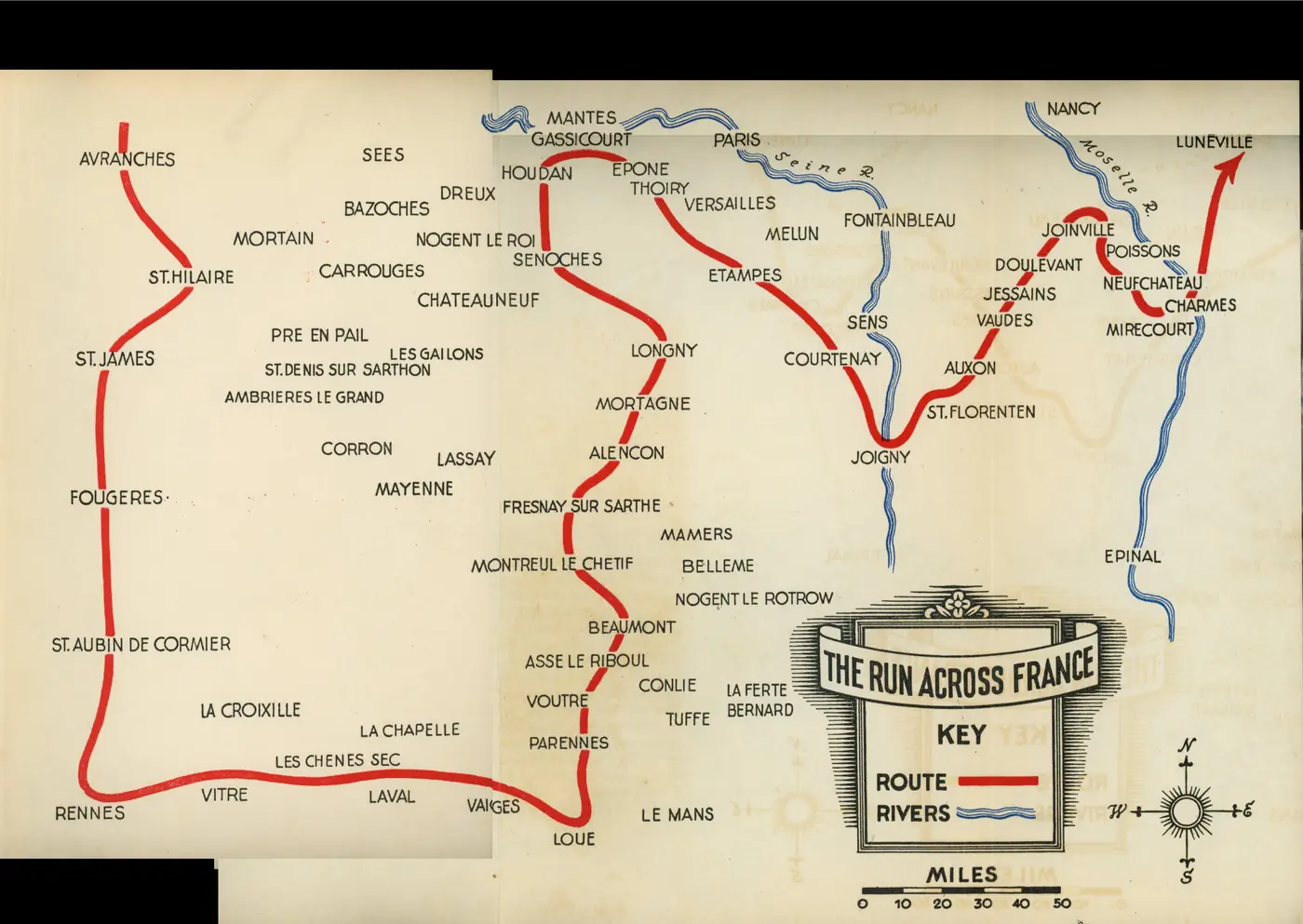 The Run Across France