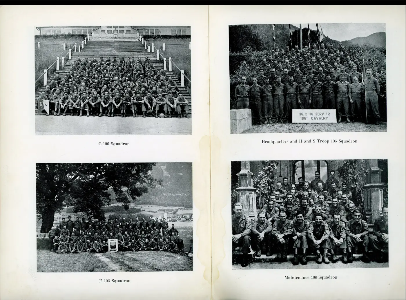 Group portrait — C Troop, 106 Squadron