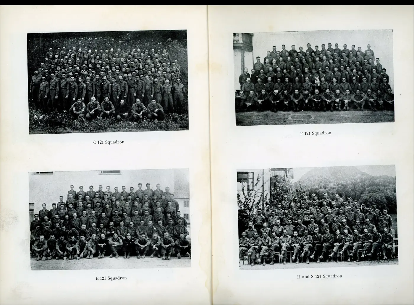 Group portrait — C Troop, 121 Squadron