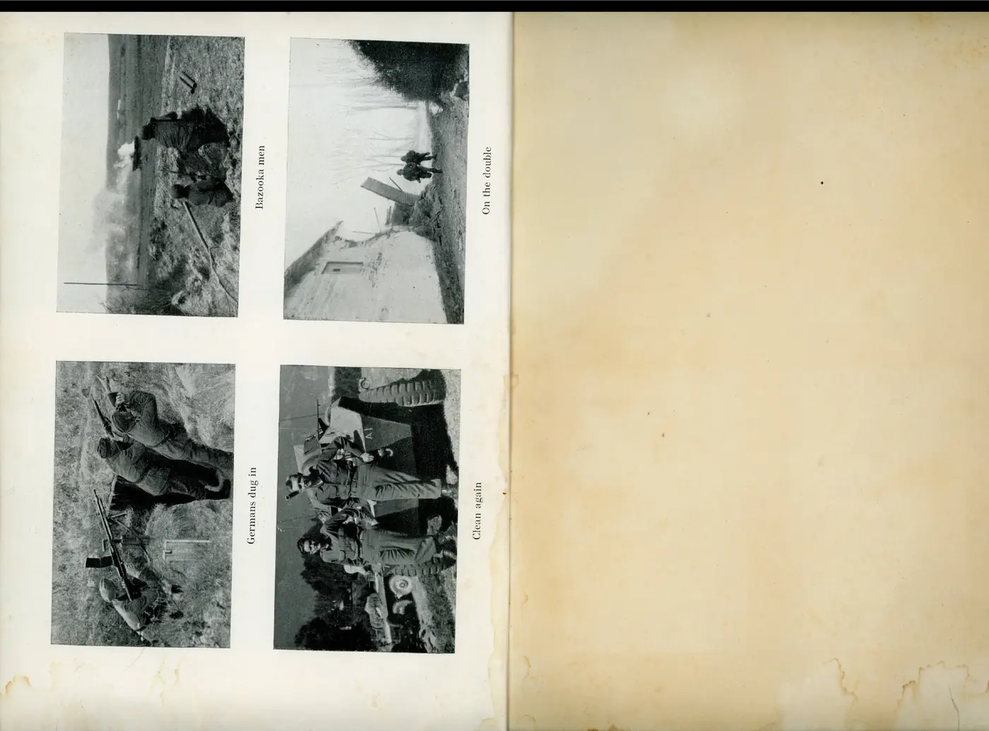 A bazooka team in action in a field